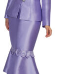 Lavender Mermaid  Suit - Elegant & Stylish