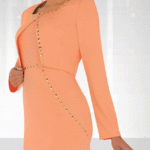 Elegant Ponte Knit Two-Piece Dress