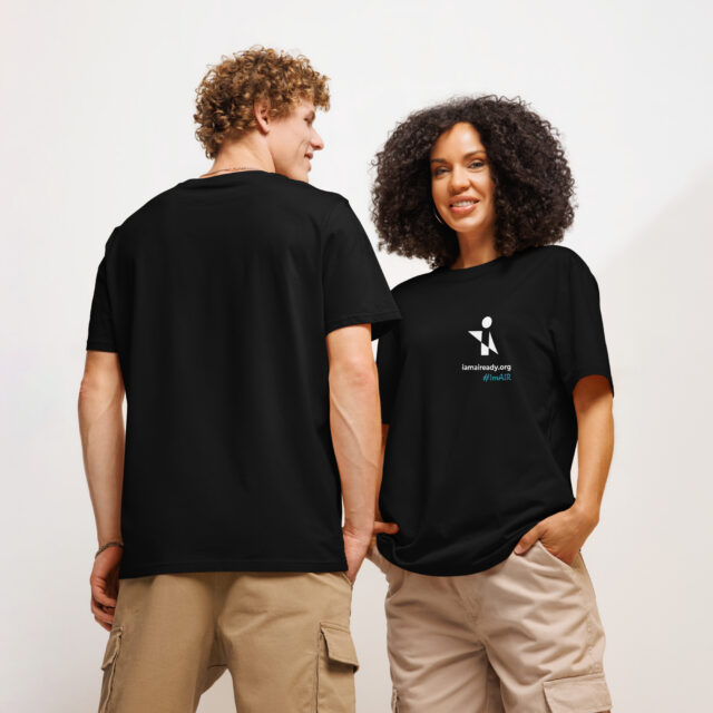 AI Ready Unisex organic ribbed neck t-shirt AI Ready Unisex organic ribbed neck t-shirt