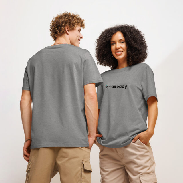I AM AI Ready Unisex Organic ribbed neck t-shirt I AM AI Ready Unisex Organic ribbed neck t-shirt